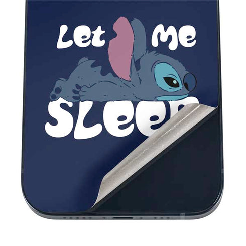 Disney Lilo and Stitch Let Me Sleep iPhone 17 Pro Skin